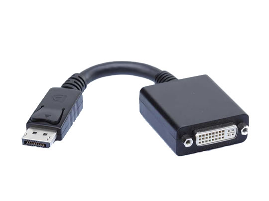DisplayPort to DVI Cable Adapter 15CM w/IC 
