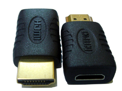 HDMI 1.3 C Type Mini Receptacle to HDMI A Type 