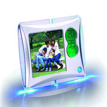 Colorful Photo Frame with Calendar