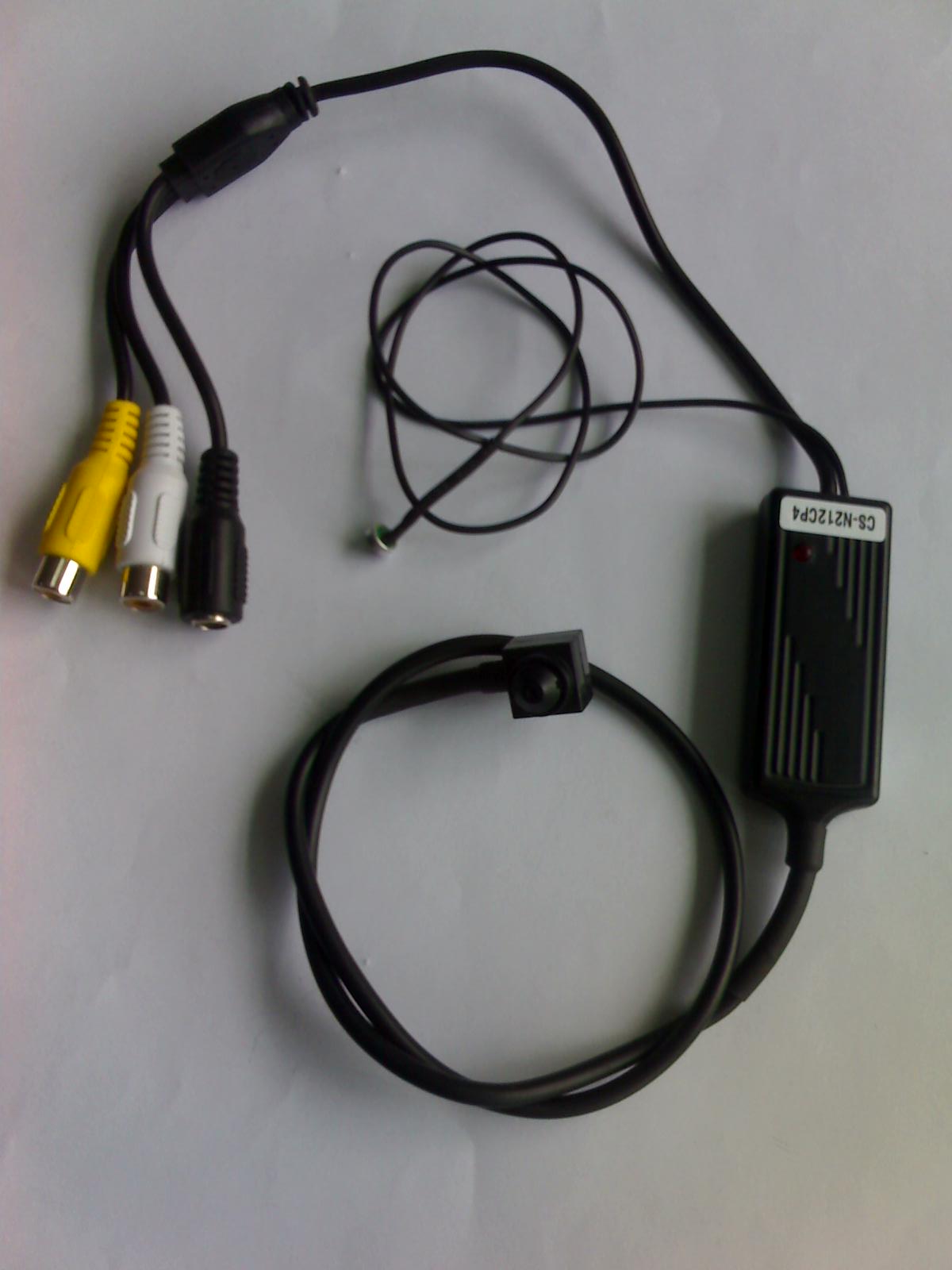 Micro Wired Pinhole Color Audio Camera#124CP4 