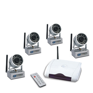 Wireless IR Night Vision Camera Security Set (PAL)