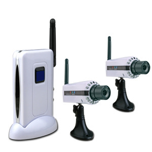 Wireless IR Night Vision Camera Security Set (PAL)